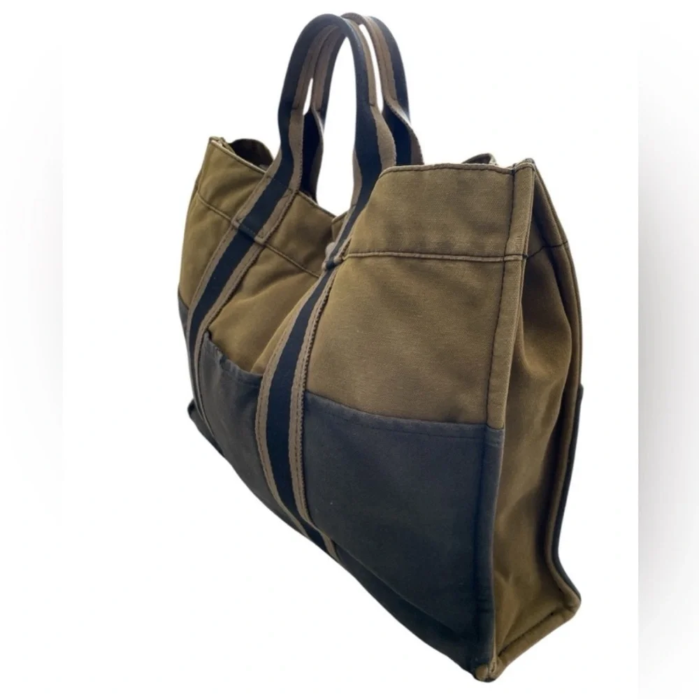 Hermès Toile Fourre-Tout MM Holdall Tote Bag -GUC 🫶🏾👜